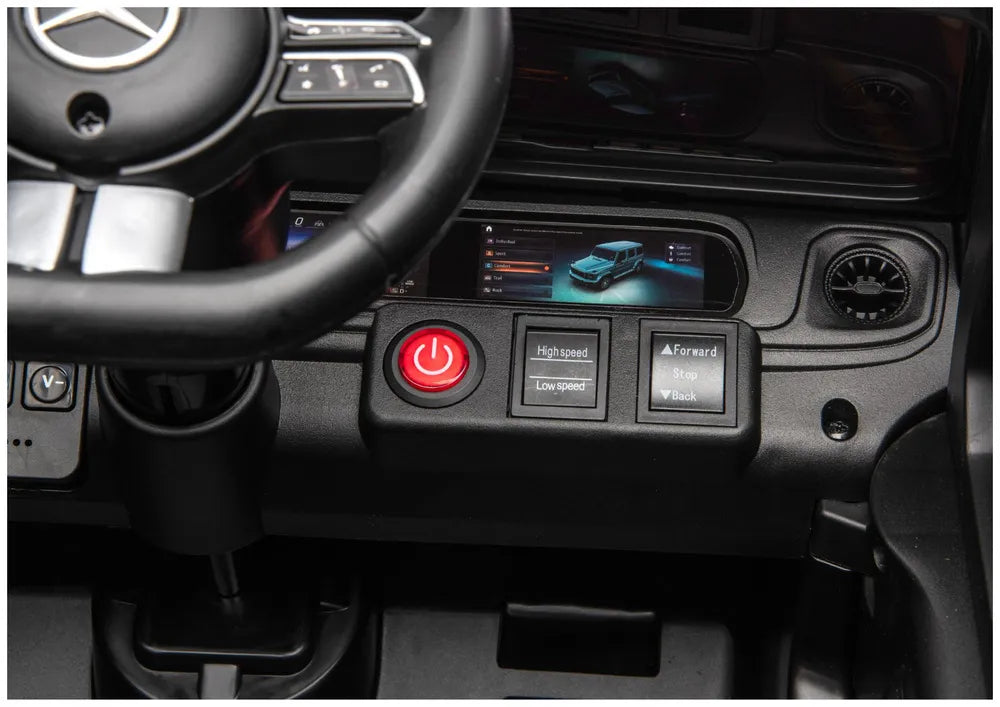 Vaikiškas elektromobilis Mercedes-Benz G 2580, 24 V, juodas