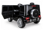 Vaikiškas elektromobilis Mercedes-Benz G63, 12 V, juodas