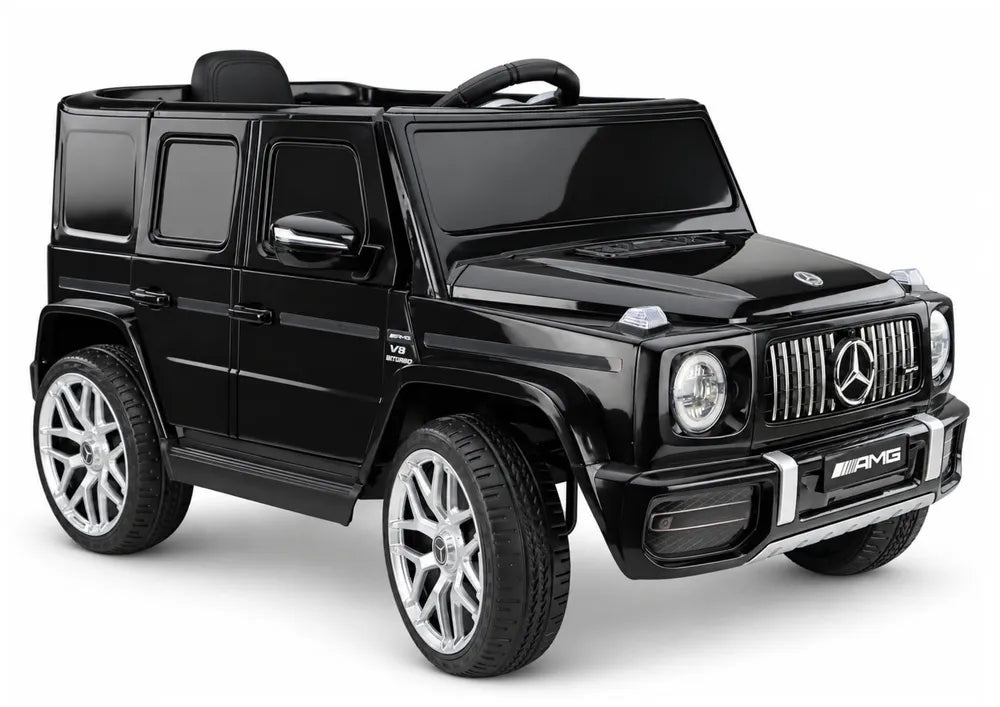 Vaikiškas elektromobilis Mercedes-Benz G63, 12 V, juodas