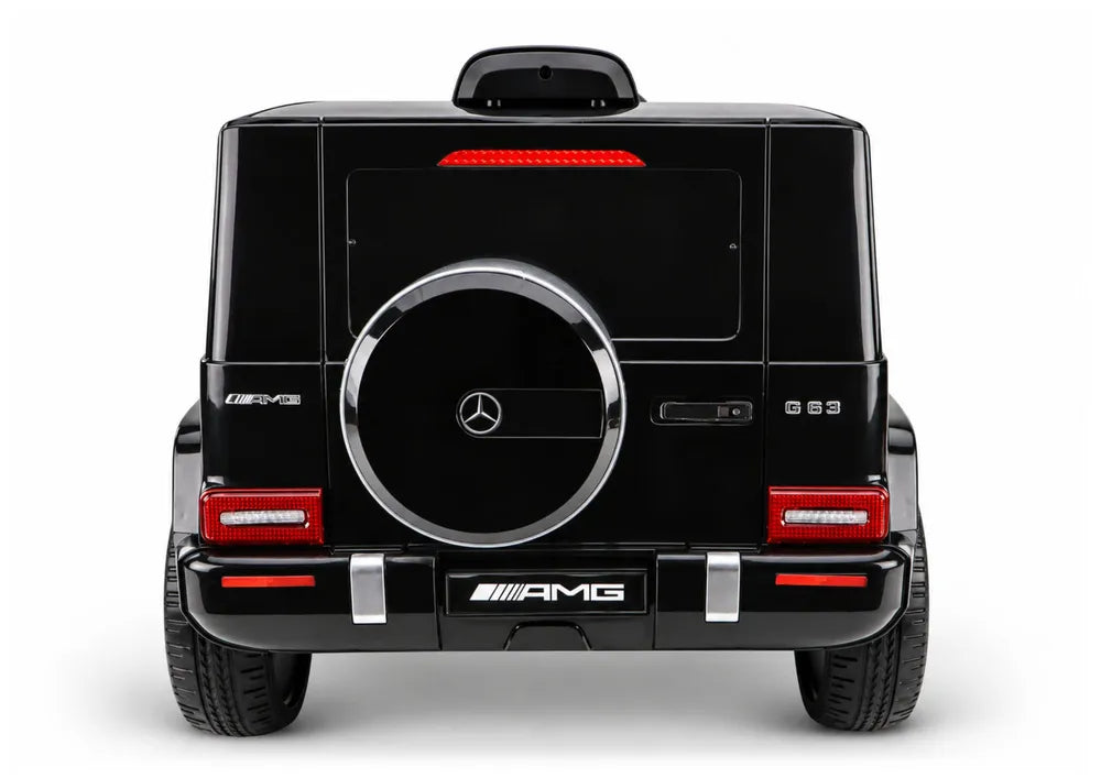 Vaikiškas elektromobilis Mercedes-Benz G63, 12 V, juodas