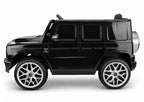 Vaikiškas elektromobilis Mercedes-Benz G63, 12 V, juodas