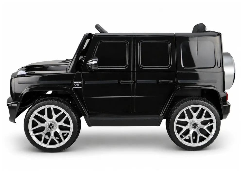 Vaikiškas elektromobilis Mercedes-Benz G63, 12 V, juodas