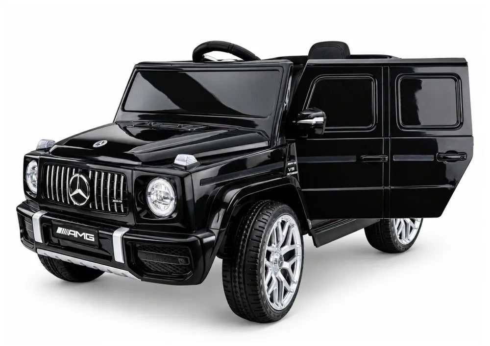 Vaikiškas elektromobilis Mercedes-Benz G63, 12 V, juodas