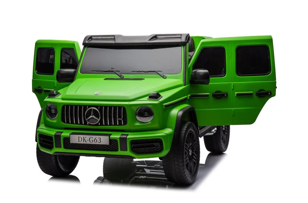 Vaikiškas elektromobilis Mercedes-Benz G63, 12 V, žalias