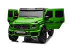 Vaikiškas elektromobilis Mercedes-Benz G63, 12 V, žalias