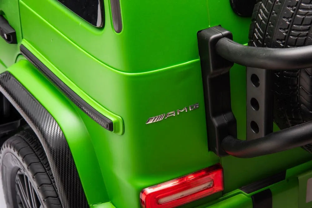Vaikiškas elektromobilis Mercedes-Benz G63, 12 V, žalias