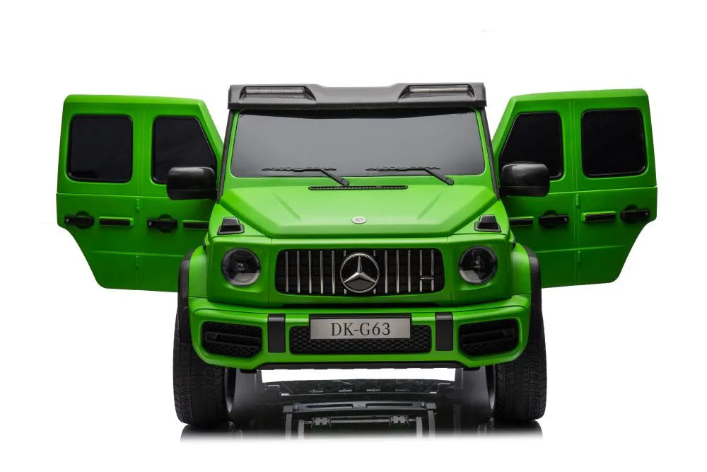 Vaikiškas elektromobilis Mercedes-Benz G63, 12 V, žalias