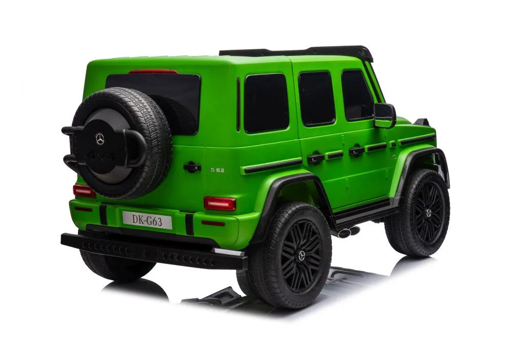 Vaikiškas elektromobilis Mercedes-Benz G63, 12 V, žalias