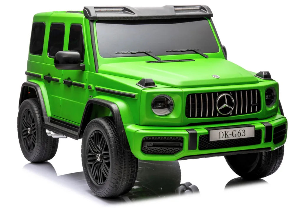 Vaikiškas elektromobilis Mercedes-Benz G63, 12 V, žalias