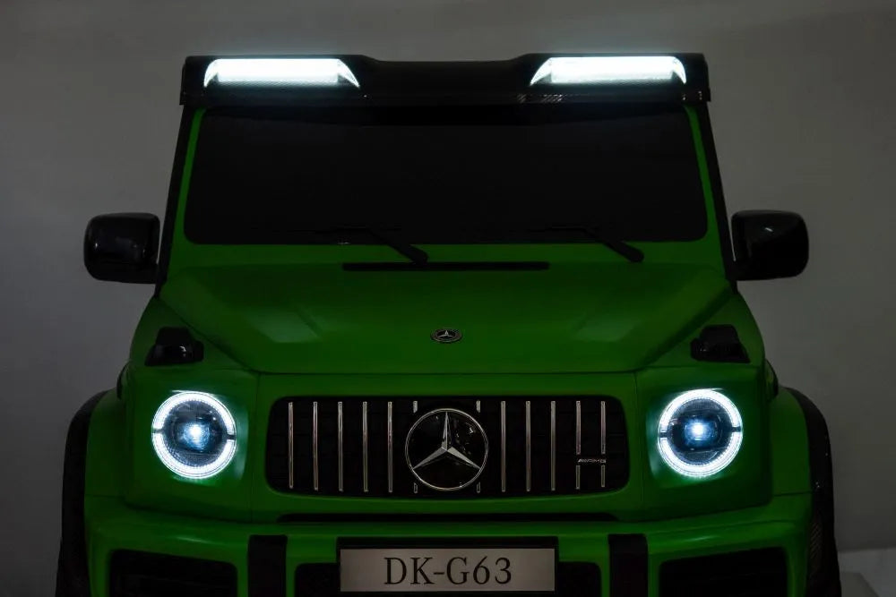 Vaikiškas elektromobilis Mercedes-Benz G63, 12 V, žalias