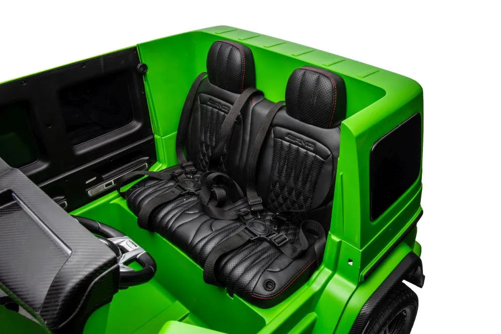 Vaikiškas elektromobilis Mercedes-Benz G63, 12 V, žalias