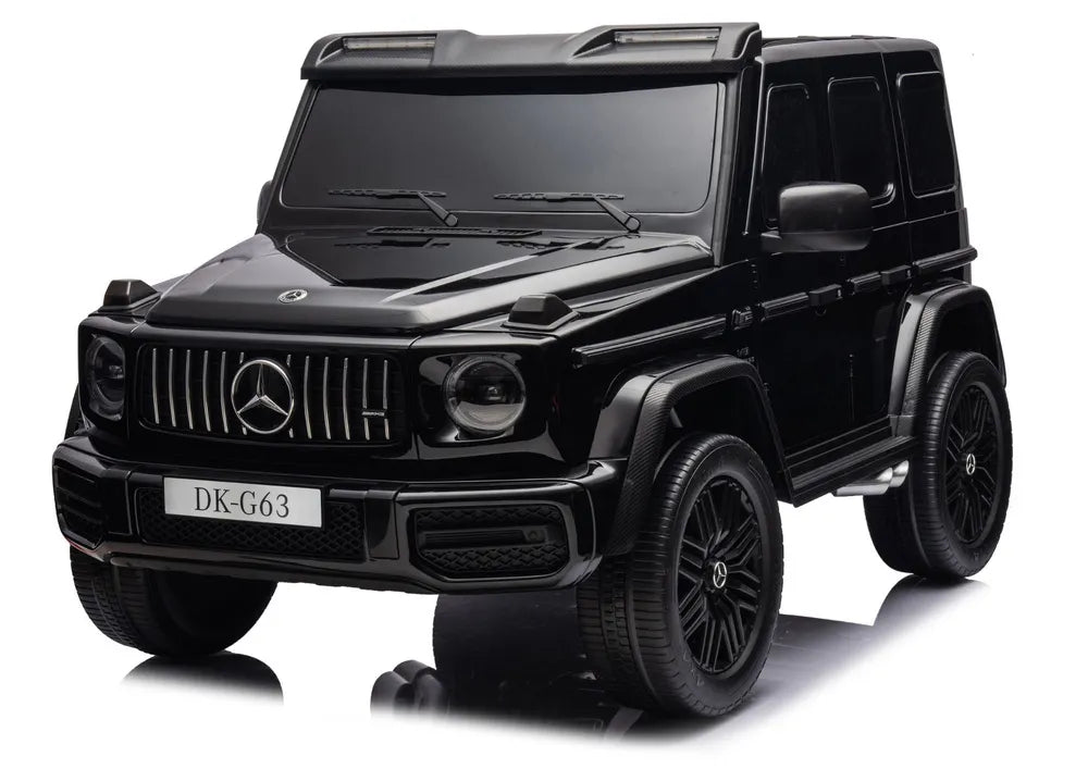 Vaikiškas elektromobilis Mercedes-Benz G63, 48 V, 4x200W, juodas