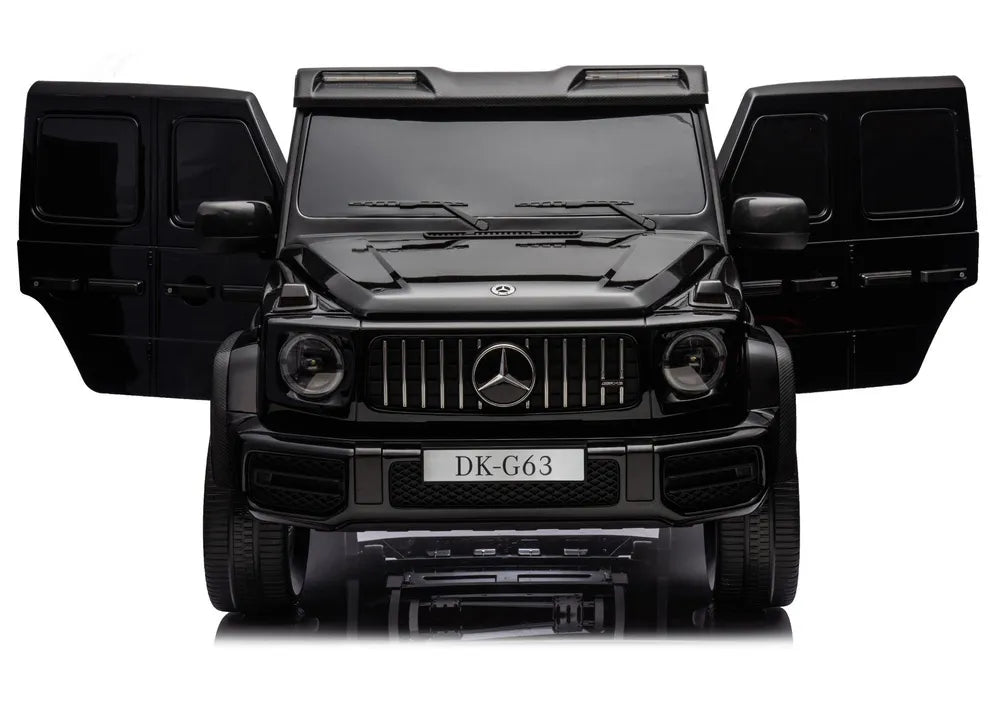 Vaikiškas elektromobilis Mercedes-Benz G63, 48 V, 4x200W, juodas