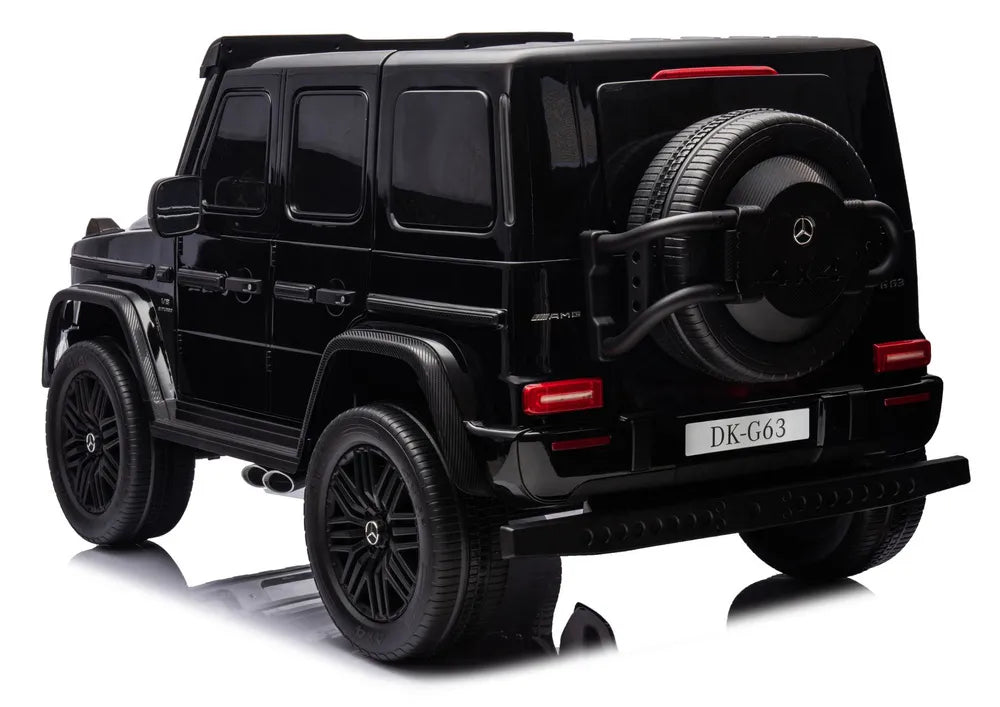 Vaikiškas elektromobilis Mercedes-Benz G63, 48 V, 4x200W, juodas