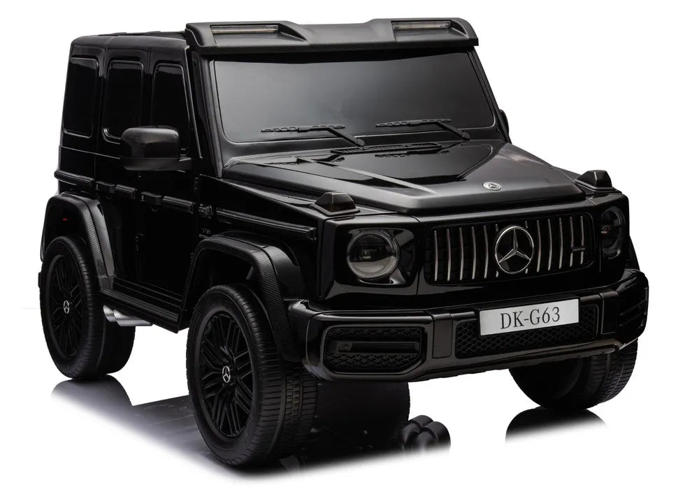 Vaikiškas elektromobilis Mercedes-Benz G63, 48 V, 4x200W, juodas