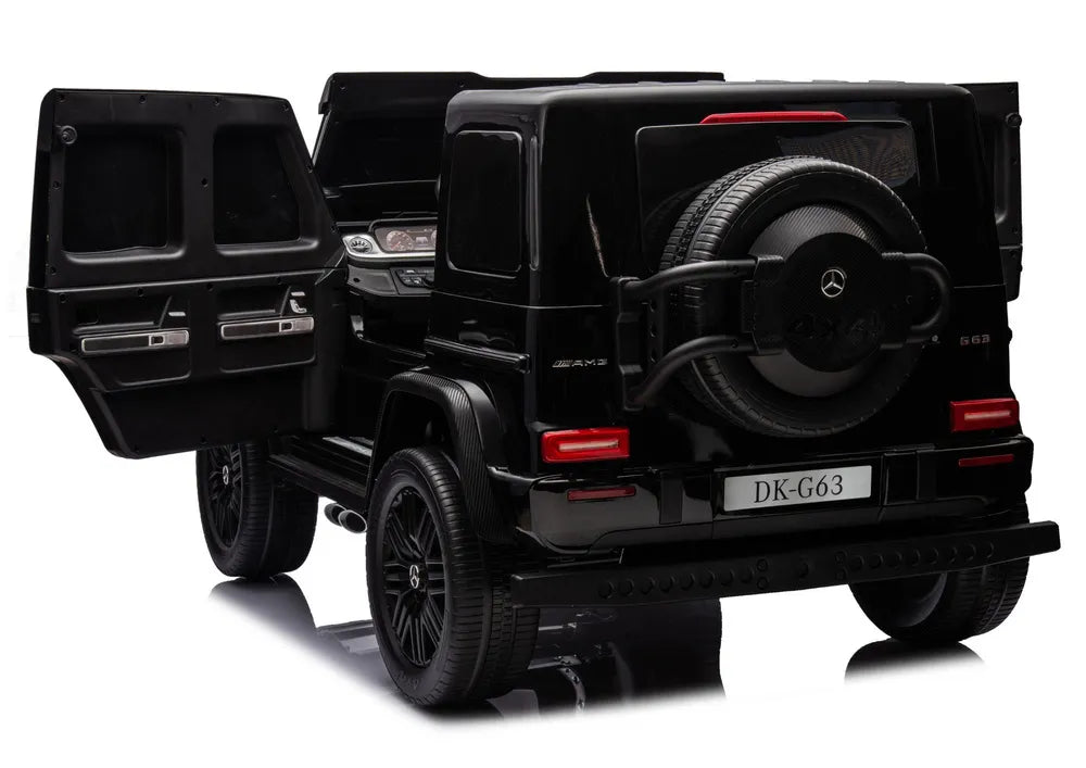 Vaikiškas elektromobilis Mercedes-Benz G63, 48 V, 4x200W, juodas