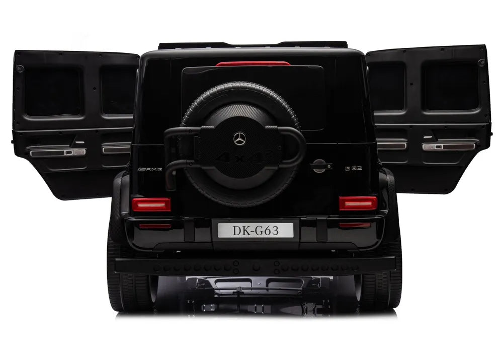 Vaikiškas elektromobilis Mercedes-Benz G63, 48 V, 4x200W, juodas