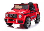 Vaikiškas elektromobilis Mercedes-Benz G63 AMG, 12 V, raudonas