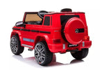 Vaikiškas elektromobilis Mercedes-Benz G63 AMG, 12 V, raudonas