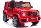 Vaikiškas elektromobilis Mercedes-Benz G63 AMG, 12 V, raudonas