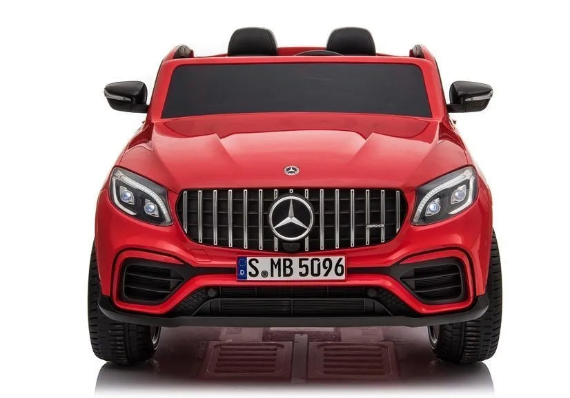 Vaikiškas elektromobilis Mercedes-Benz GLC 63S, 12 V, raudonas