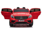 Vaikiškas elektromobilis Mercedes-Benz GLC 63S, 12 V, raudonas