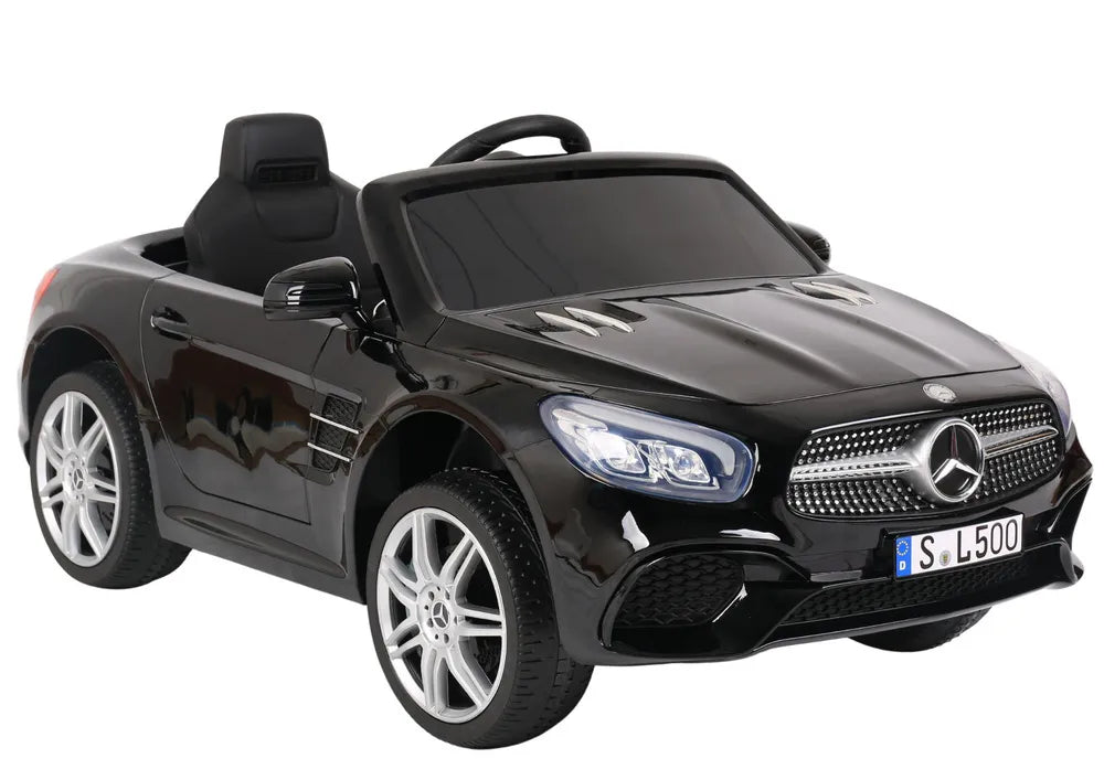 Vaikiškas elektromobilis Mercedes-Benz SL500, 12 V, 2 pavaros, juodas