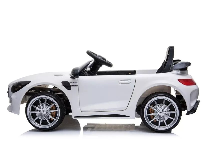 Vaikiškas elektromobilis Mercedes-Benz SLS AMG GT R, 2 × 45 W, balta