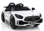 Vaikiškas elektromobilis Mercedes-Benz SLS AMG GT R, 2 × 45 W, balta