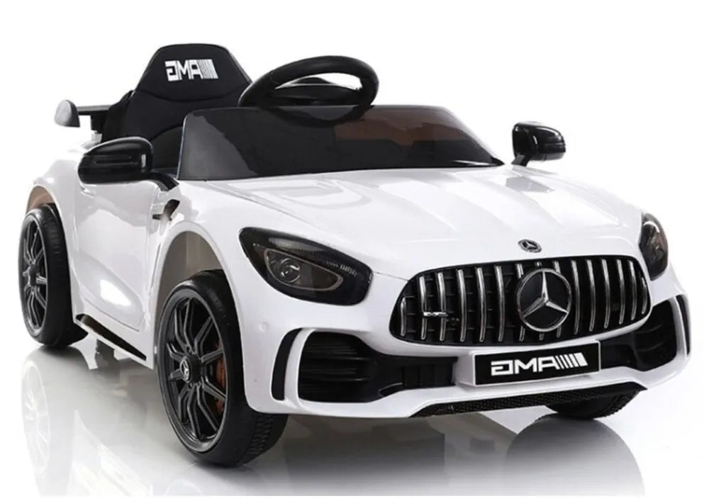 Vaikiškas elektromobilis Mercedes-Benz SLS AMG GT R, 2 × 45 W, balta