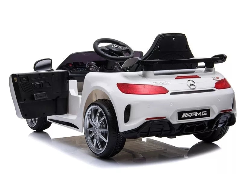 Vaikiškas elektromobilis Mercedes-Benz SLS AMG GT R, 2 × 45 W, balta