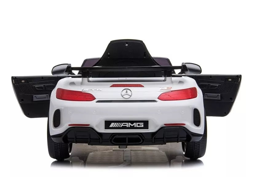 Vaikiškas elektromobilis Mercedes-Benz SLS AMG GT R, 2 × 45 W, balta