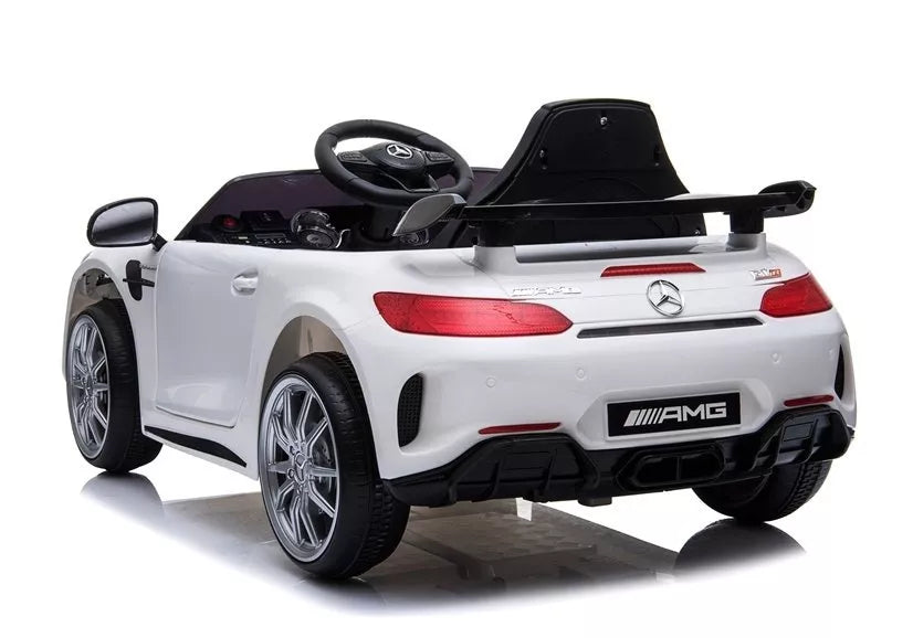 Vaikiškas elektromobilis Mercedes-Benz SLS AMG GT R, 2 × 45 W, balta