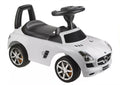 Vaikiškas elektromobilis Mercedes-Benz SLS AMG Roadster, 12 m +, baltas