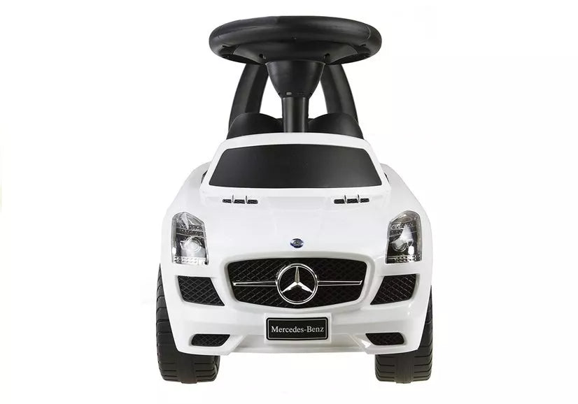 Vaikiškas elektromobilis Mercedes-Benz SLS AMG Roadster, 12 m +, baltas