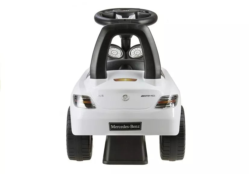 Vaikiškas elektromobilis Mercedes-Benz SLS AMG Roadster, 12 m +, baltas