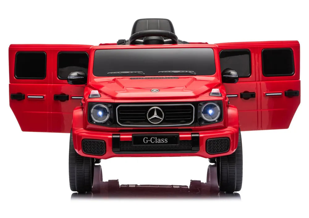 Vaikiškas elektromobilis Mercedes G 2580, 24 V, raudonas