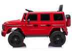 Vaikiškas elektromobilis Mercedes G 2580, 24 V, raudonas