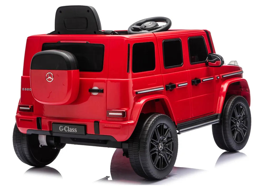 Vaikiškas elektromobilis Mercedes G 2580, 24 V, raudonas