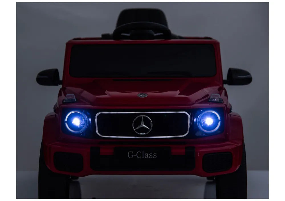 Vaikiškas elektromobilis Mercedes G 2580, 24 V, raudonas