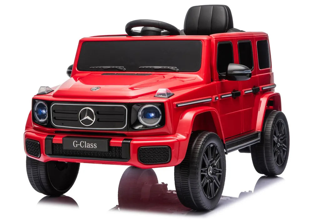 Vaikiškas elektromobilis Mercedes G 2580, 24 V, raudonas