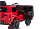 Vaikiškas elektromobilis Mercedes G 2580, 24 V, raudonas