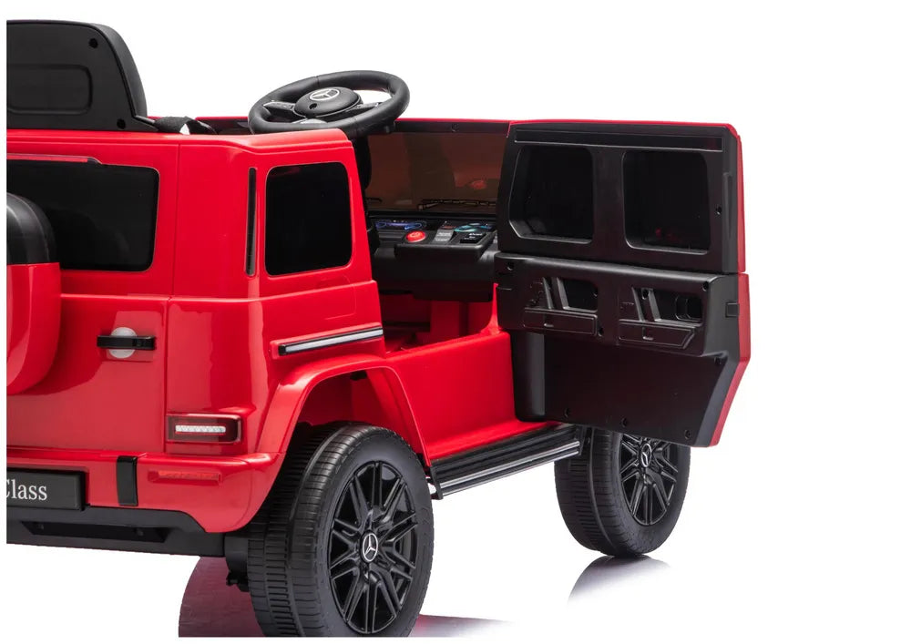 Vaikiškas elektromobilis Mercedes G 2580, 24 V, raudonas