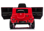 Vaikiškas elektromobilis Mercedes G 2580, 24 V, raudonas