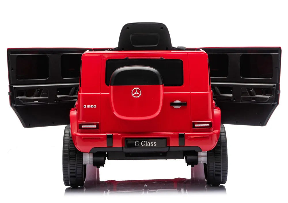 Vaikiškas elektromobilis Mercedes G 2580, 24 V, raudonas