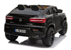 Vaikiškas elektromobilis Mercedes GLC 63S, 12 V, 4 × 45 W, 2 vietų, juodas