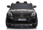 Vaikiškas elektromobilis Mercedes GLC 63S, 12 V, 4 × 45 W, 2 vietų, juodas
