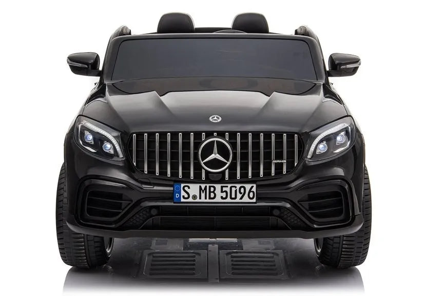 Vaikiškas elektromobilis Mercedes GLC 63S, 12 V, 4 × 45 W, 2 vietų, juodas