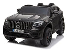 Vaikiškas elektromobilis Mercedes GLC 63S, 12 V, 4 × 45 W, 2 vietų, juodas