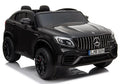 Vaikiškas elektromobilis Mercedes GLC 63S, 12 V, 4 × 45 W, 2 vietų, juodas